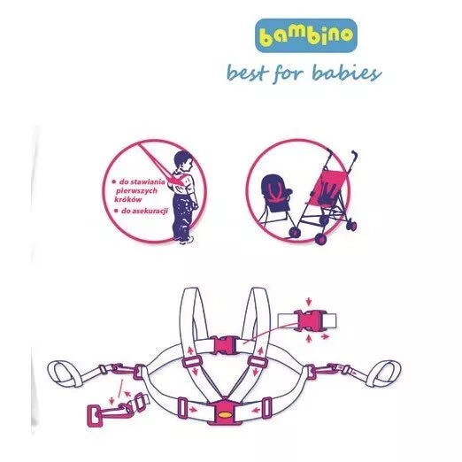 Saugumo diržai ir Pavadėlis Bambino