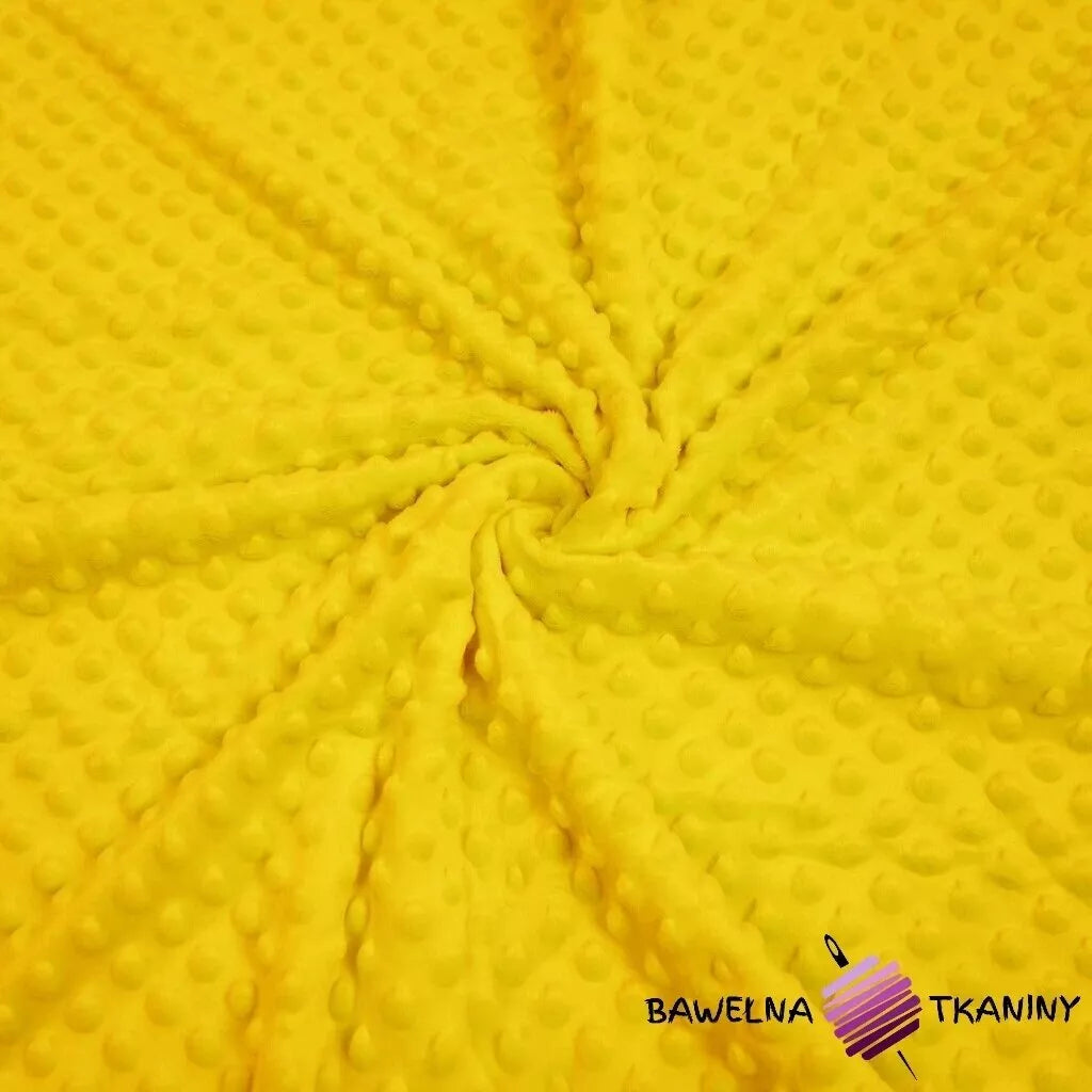 Pledas dvipusis DuetBaby MINKY+MINKY 80x90 cm Yellow