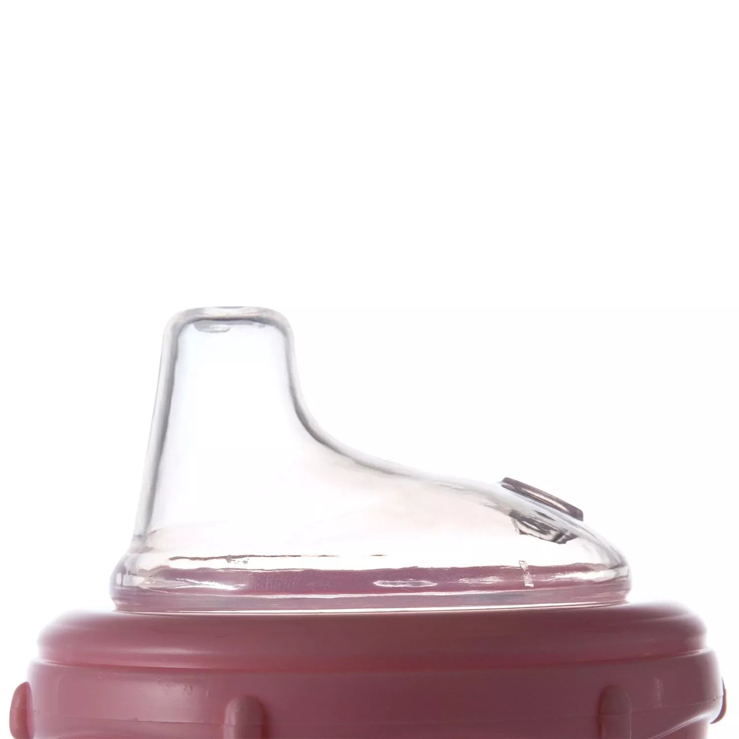 Puodelis neišsiliejantis susilikoniniu snapeliu Canpol LOVE&SEA 57/300 Pink