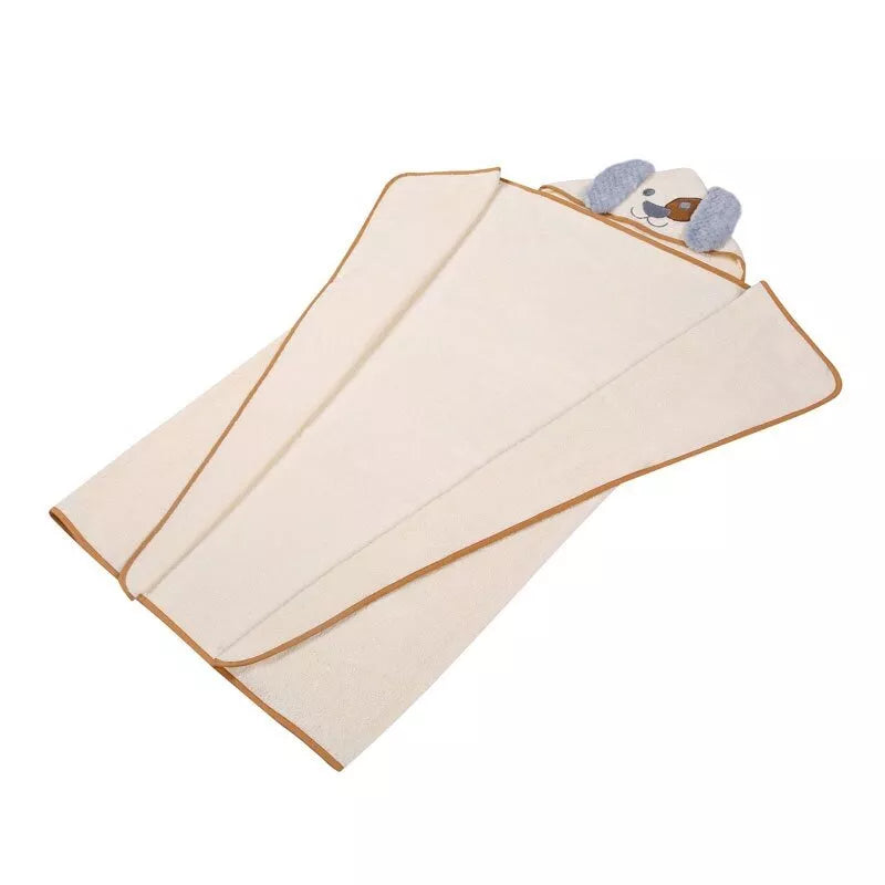 Rankšluostis kūdikiui 3D su gobtuvu ANIMAL-Dog