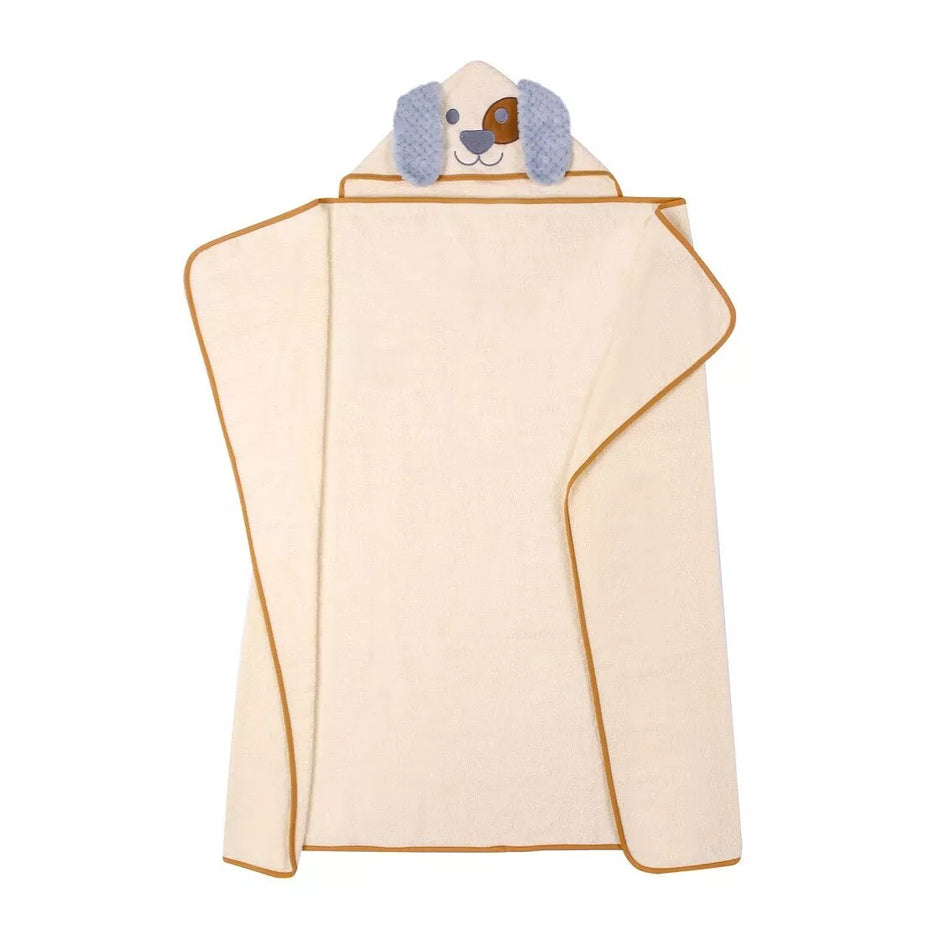 Rankšluostis kūdikiui 3D su gobtuvu ANIMAL-Dog