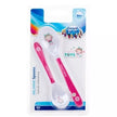 Šaukšteliai 2 vnt. TOYS Canpol 4/533 Pink