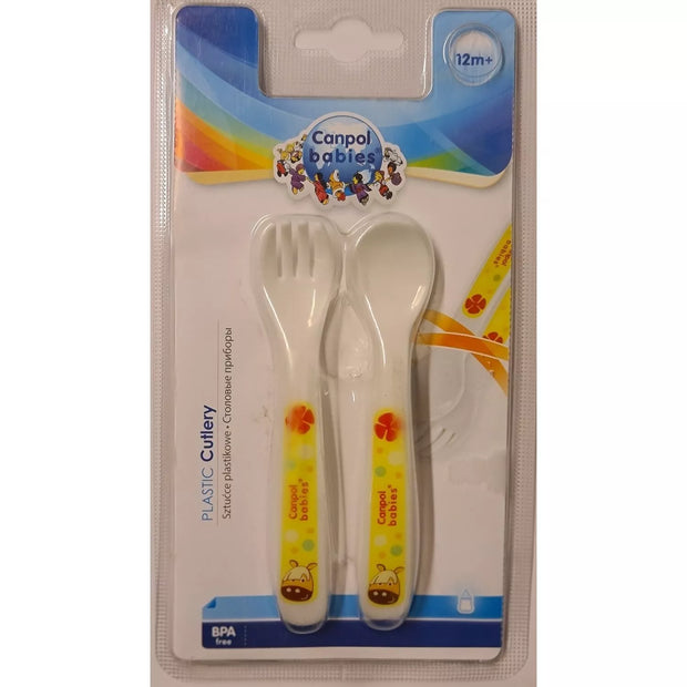 ⭐Šaukštelis ir šakutė Canpol HORSE