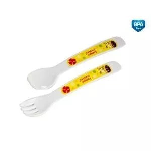 ⭐Šaukštelis ir šakutė Canpol HORSE