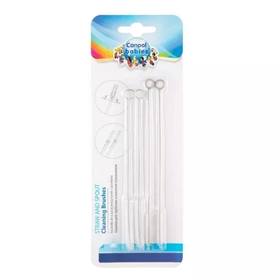 Šepetukai žindukų ir vamzdelių valymui Canpol 7/408
