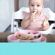 Silikoninė lėkštė su siurbtuku BEAR Canpol 51/401, Cream