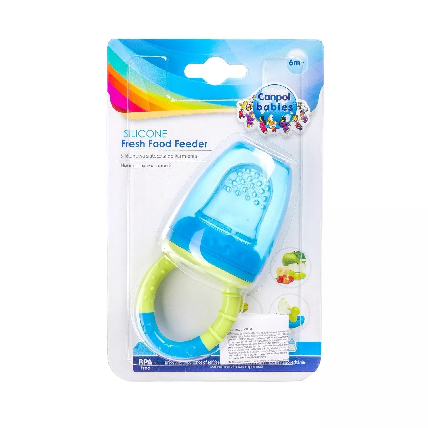 Silikoninis kieto maisto maitintuvas Canpol 56/010