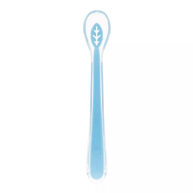 Silikoninis šaukštelis kūdikiui Canpol 51/010 Blue