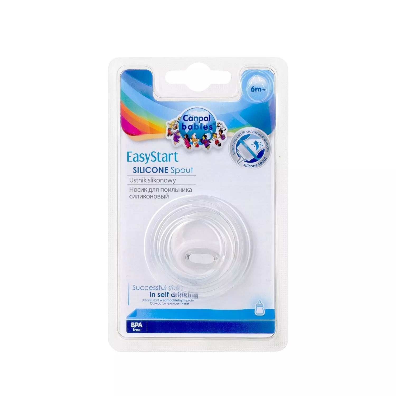 Silikoninis snapelis buteliukui Canpol 56/600