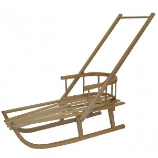 Stūmimo rankena medinėms rogėms