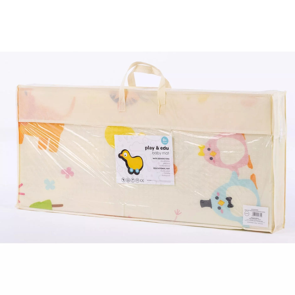 Sulankstomas, dvipusis putplasčio kilimėlis NUMBERS & GIRAFFE