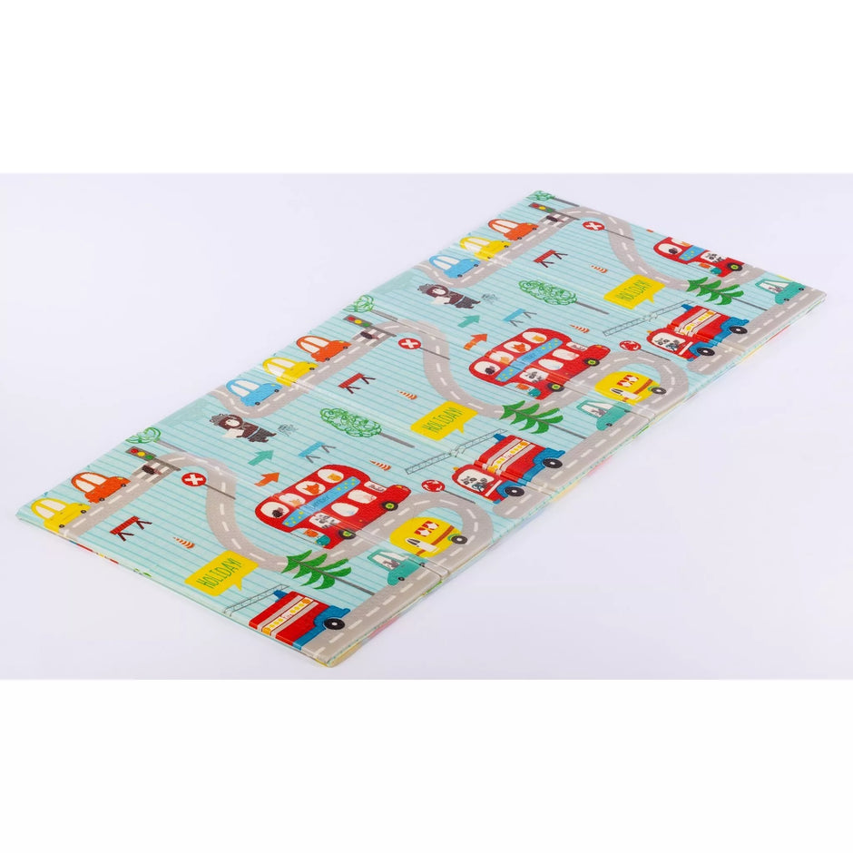 Sulankstomas, dvipusis putplasčio kilimėlis RIDE & FLY