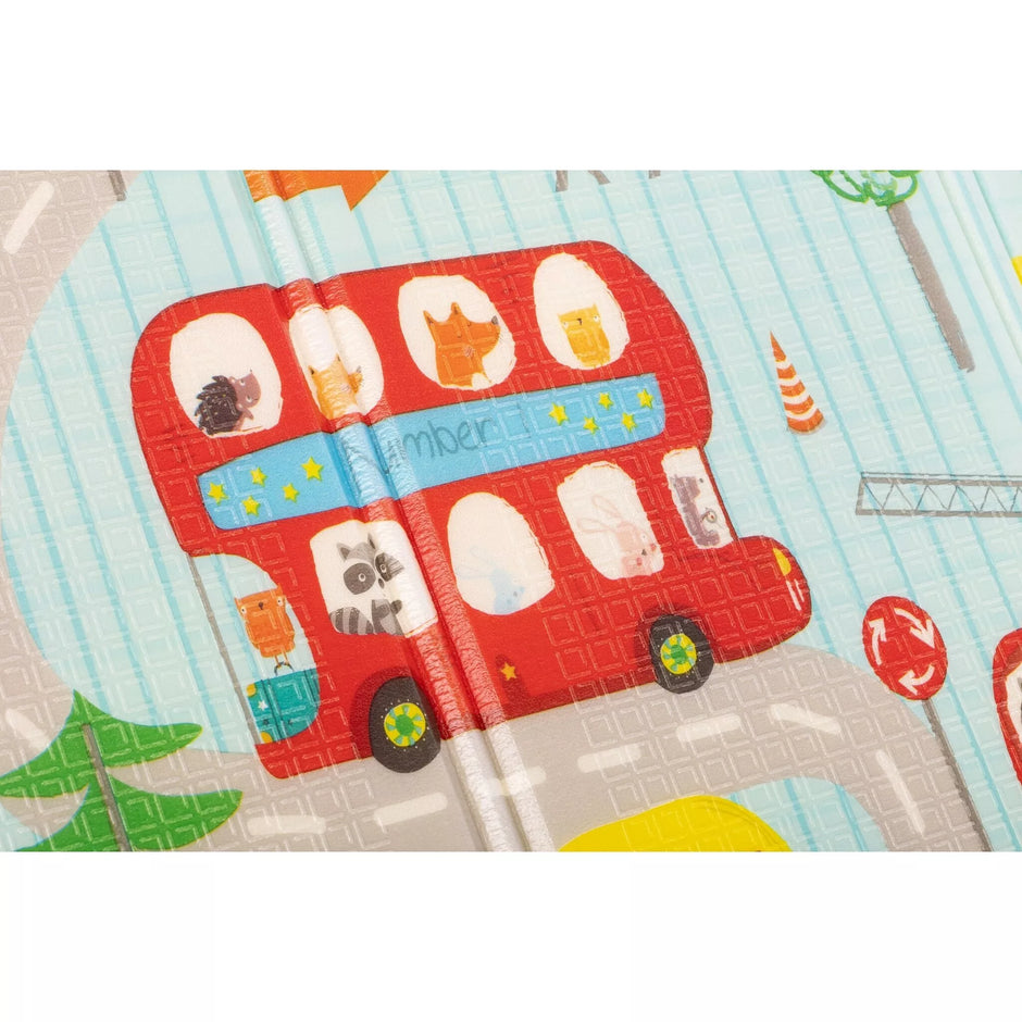 Sulankstomas, dvipusis putplasčio kilimėlis RIDE & FLY