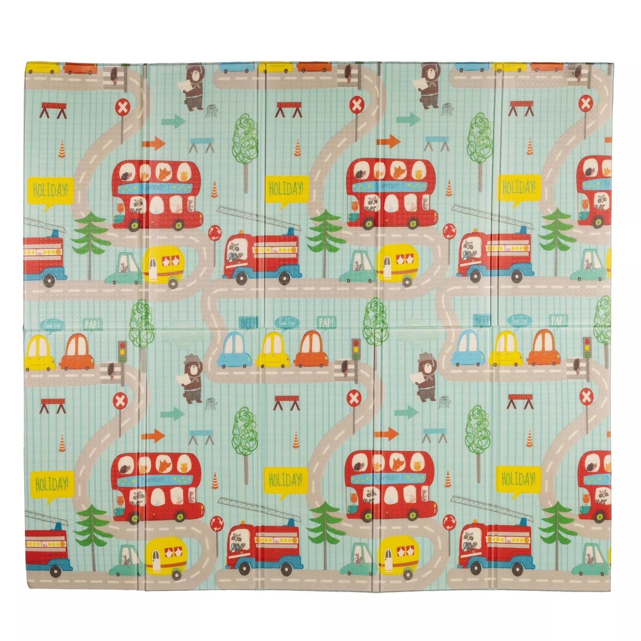 Sulankstomas, dvipusis putplasčio kilimėlis RIDE & FLY