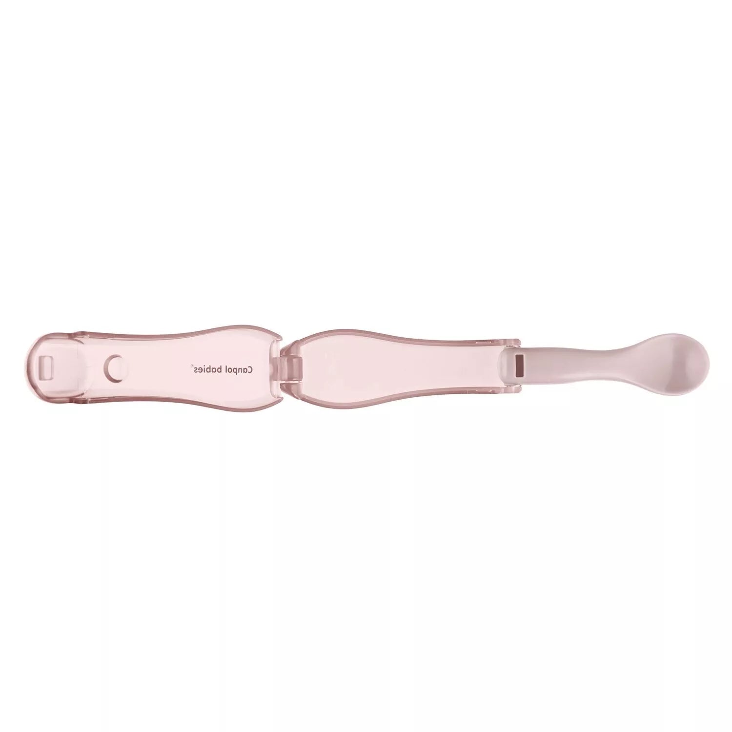 Sulankstomas kelioninis šaukštas Canpol Babies 56/611, Pink