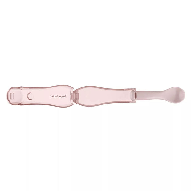 Sulankstomas kelioninis šaukštas Canpol Babies 56/611, Pink