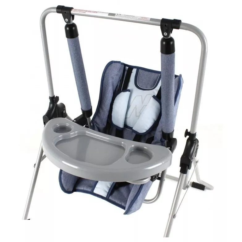 Sūpynės pastatomos Adbor N1 3in1, Grey