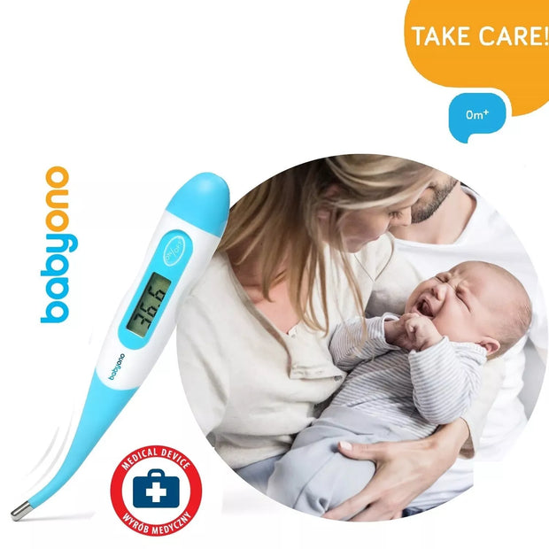 Termometras skaitmeninis, minkštu galu, BabyOno 788