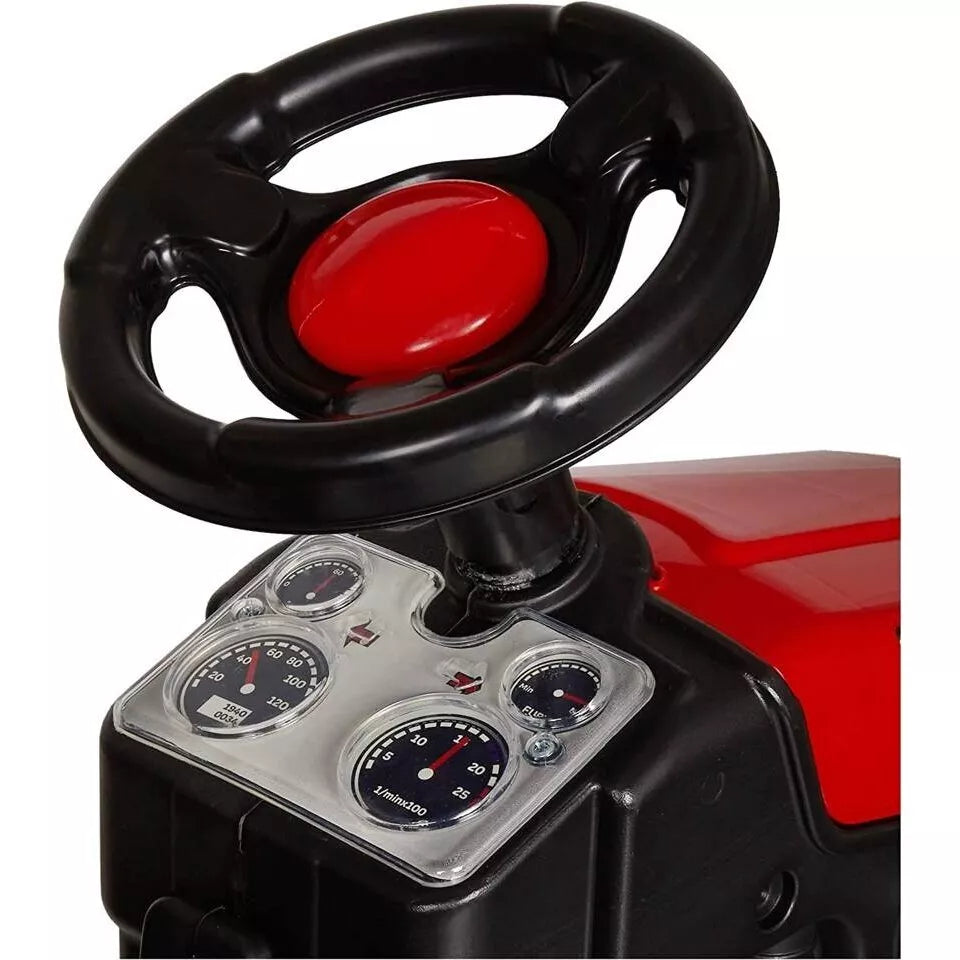 Traktorius minamas su priekaba PILSAN Red