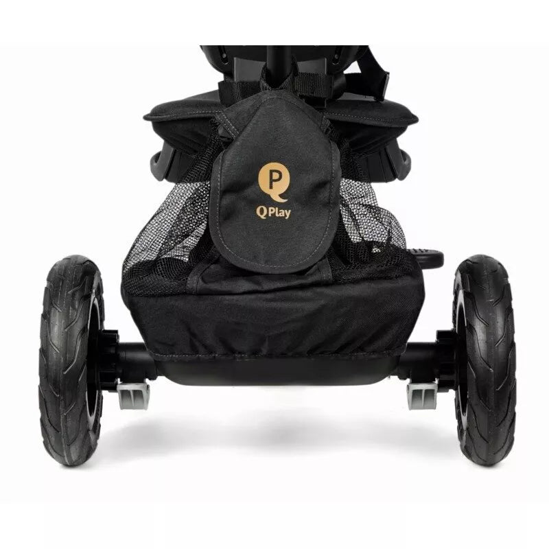 Triratukas  QPlay  RITO DELUX Rubber Black