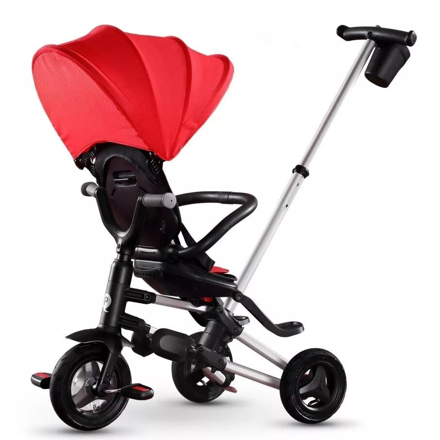 Triratukas sulankstomas  QPlay  NOVA+Rubber Red