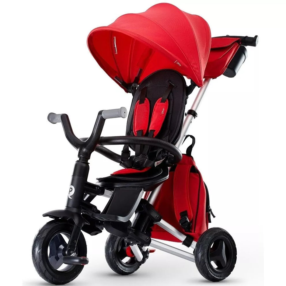 Triratukas sulankstomas  QPlay  NOVA+Rubber Red