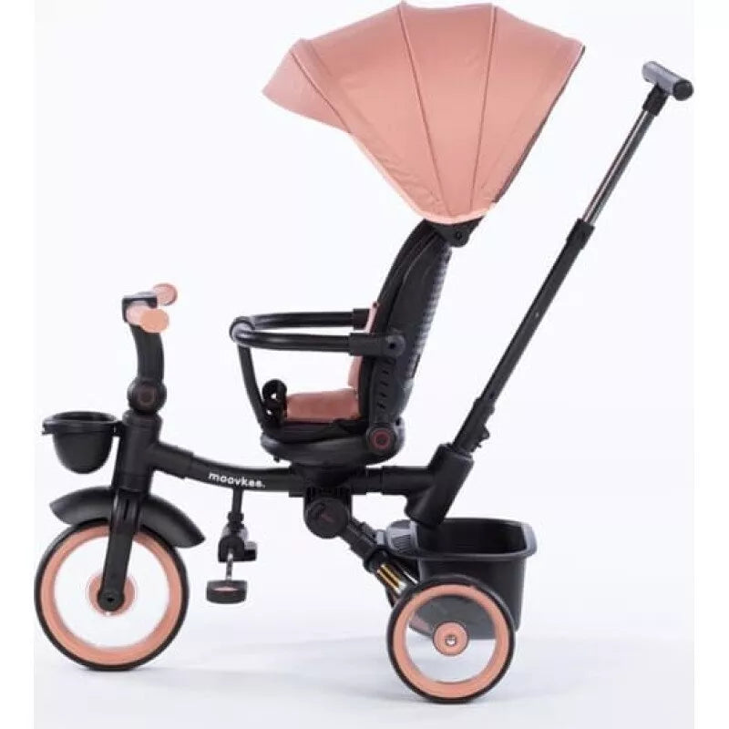 Triratukas sulankstomas  LIAM Peach Pink