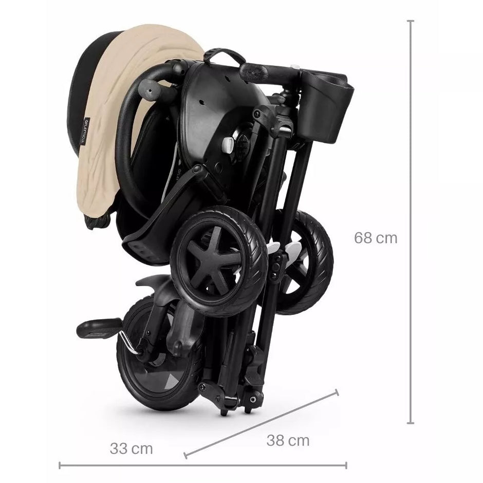 Triratukas sulankstomas  QPlay NOVA NIELLO Khaki