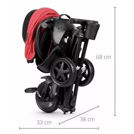 Triratukas sulankstomas  QPlay NOVA NIELLO Red