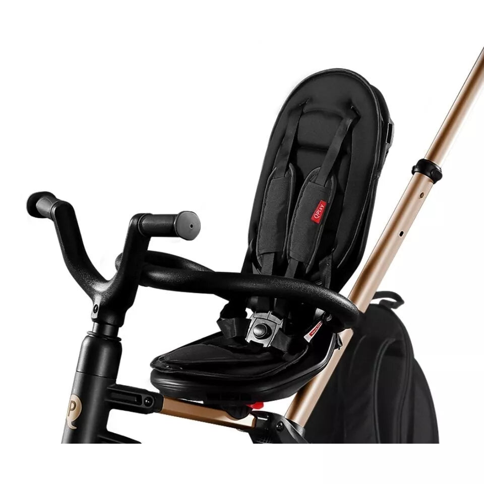 Triratukas sulankstomas  QPlay  NOVA+Rubber GOLD