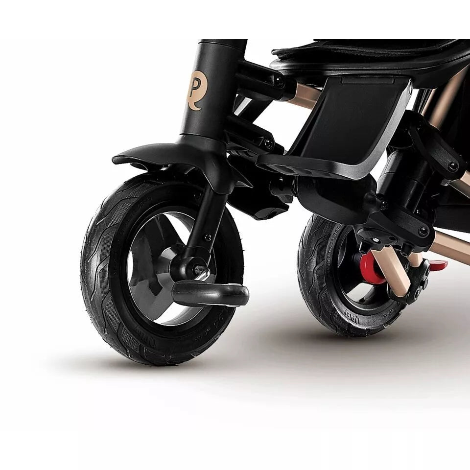 Triratukas sulankstomas  QPlay  NOVA+Rubber GOLD