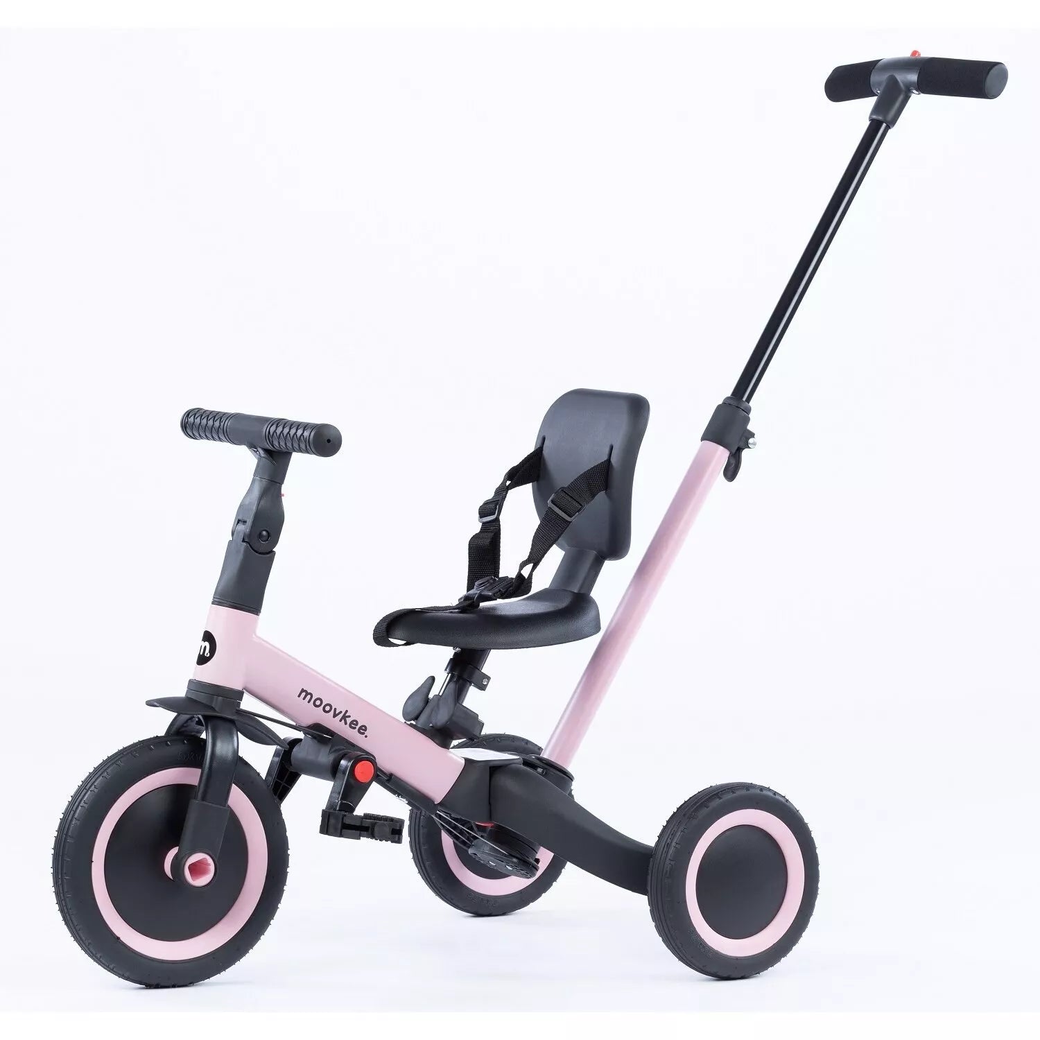 Triratukas transformeris MOOVKEE  6in1 MIKE Pink