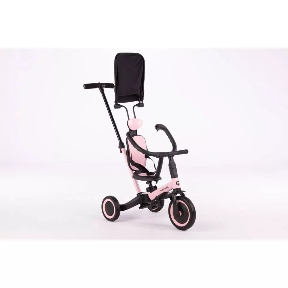 Triratukas transformeris MOOVKEE  6in1 MIKE PRO Sweet Pink