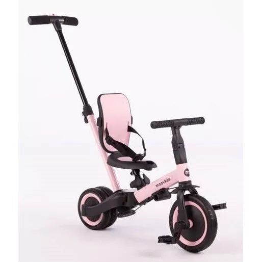 Triratukas transformeris MOOVKEE  6in1 MIKE PRO Sweet Pink