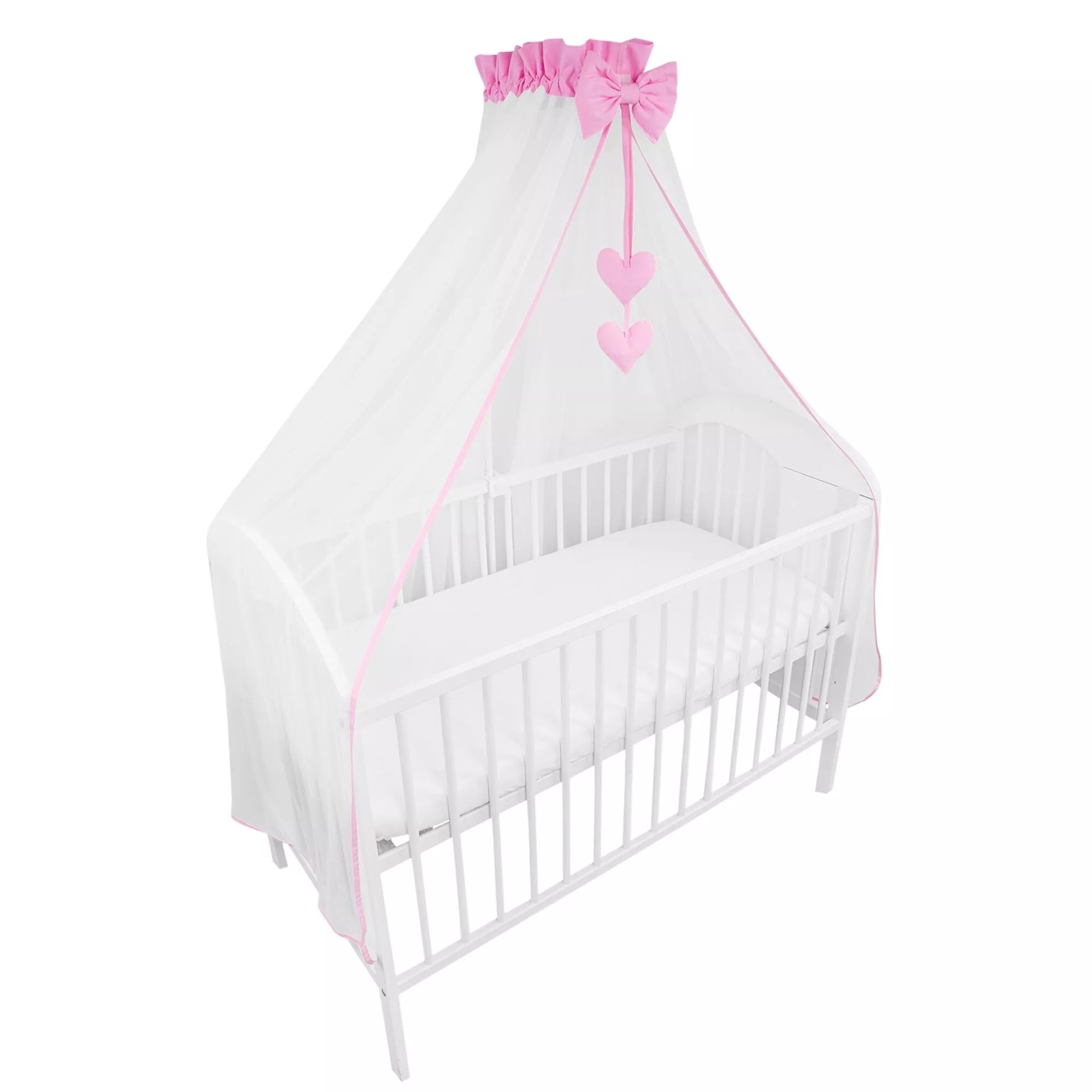 Užuolaidėlė-baldakimas lovytei D.Pink