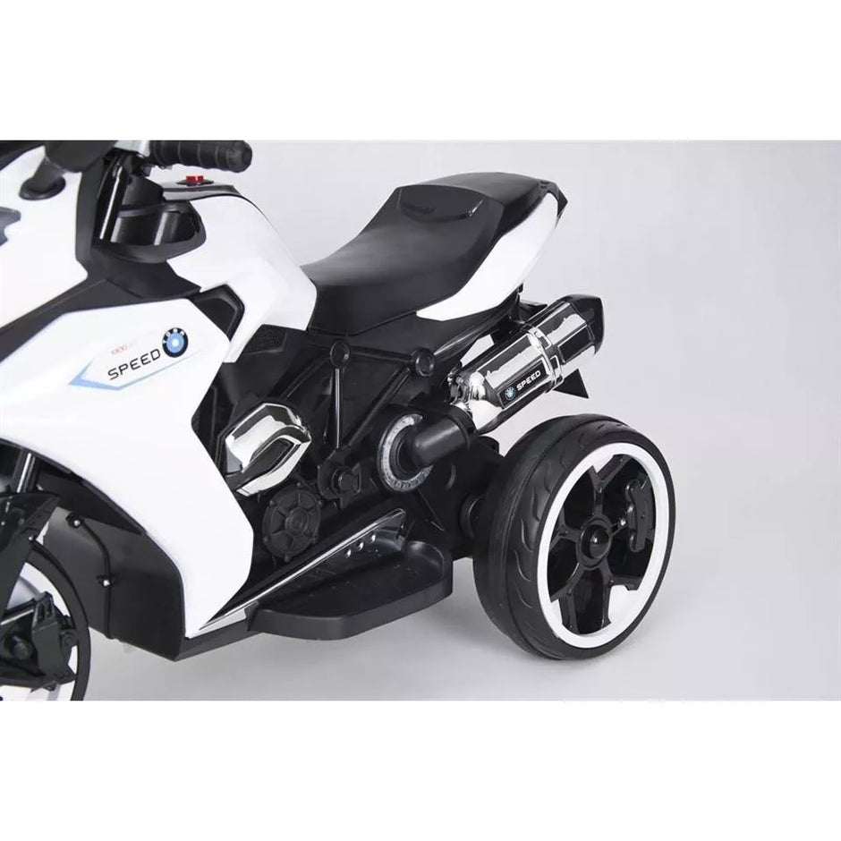 Vaikiškas elektrinis motociklas 01200ST-6V, White