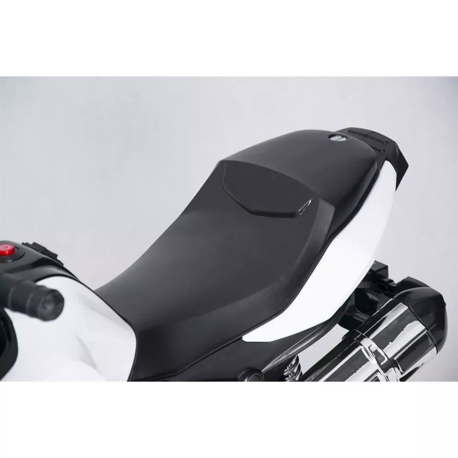 Vaikiškas elektrinis motociklas 01200ST-6V, White