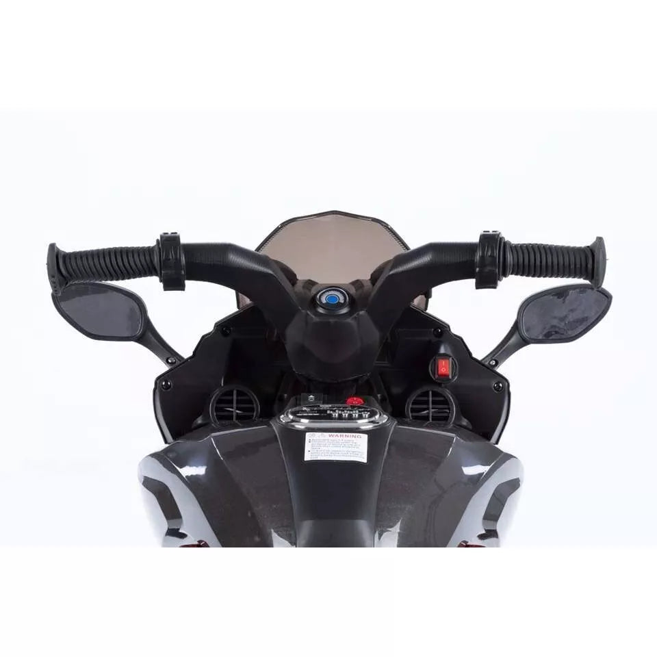 Vaikiškas elektrinis motociklas T1500-12V-EVA -Lakuotas, Red