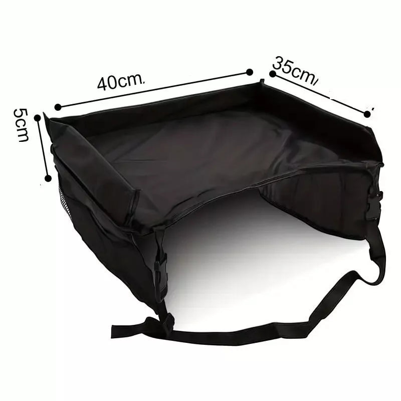 Vaikiškas kelioninis staliukas autokėdutei, vežimėliui