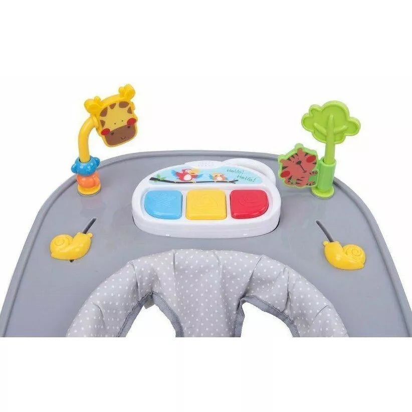 Vaikštynė 4Baby WALK' N PUSH Grey