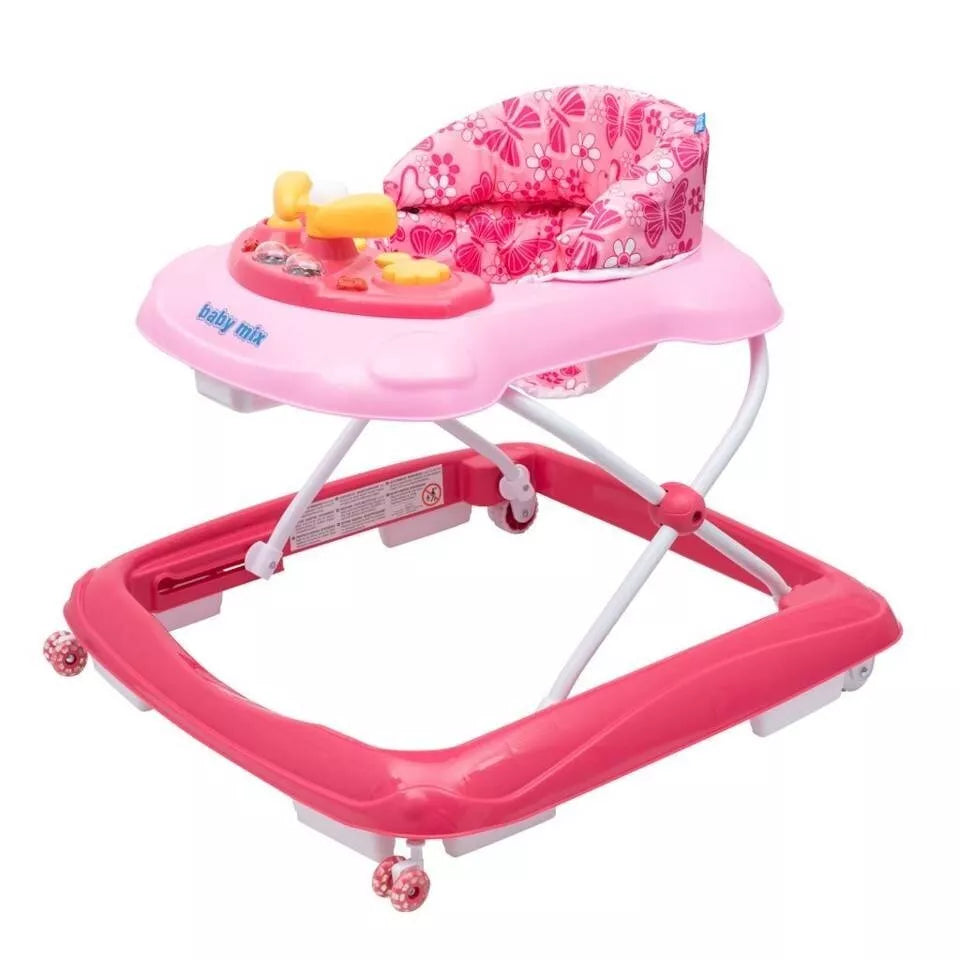 Vaikštynė BabyMix J-888 Pink