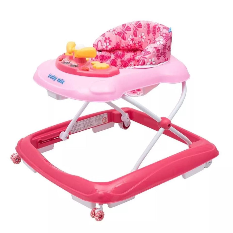 Vaikštynė BabyMix J-888 Pink