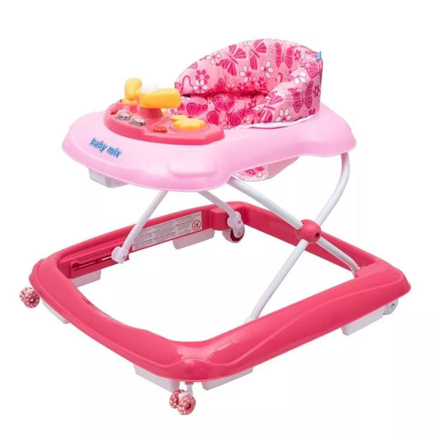 Vaikštynė BabyMix J-888 Pink