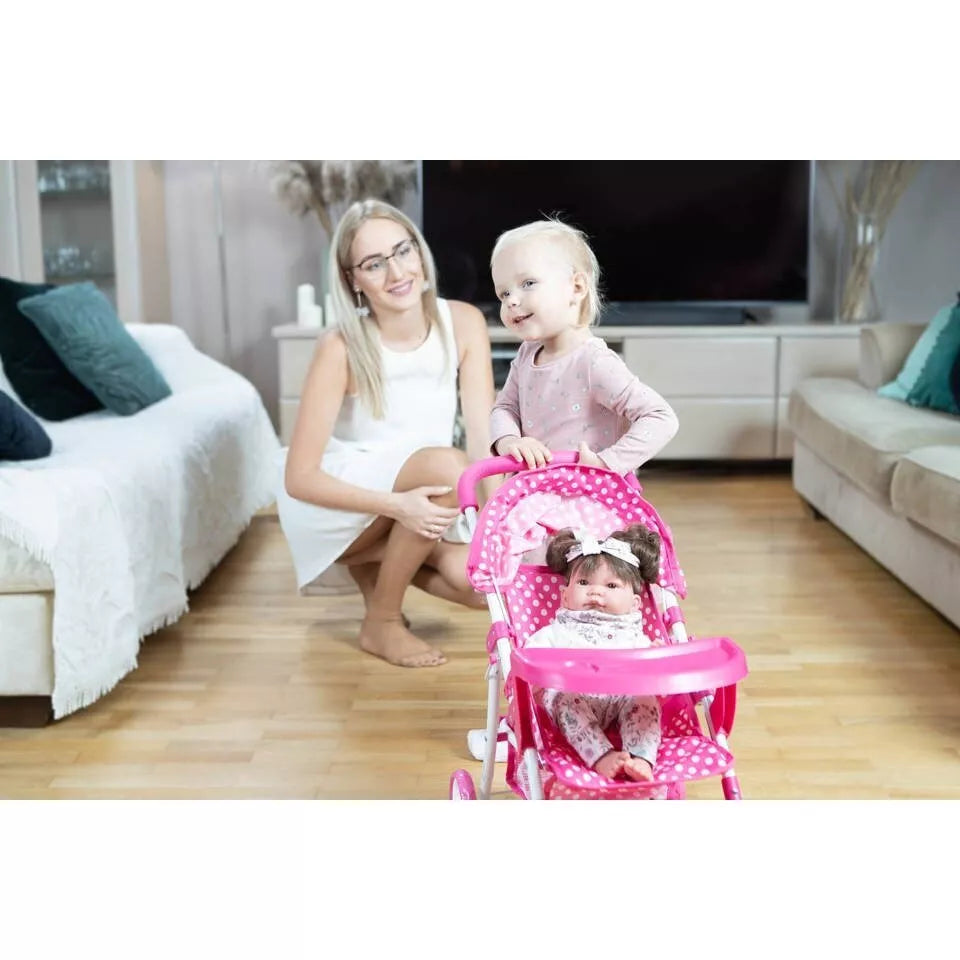 Vežimėlis lėlei Milly Mally KATE Mint