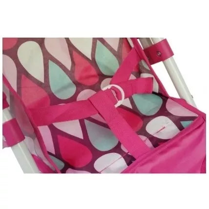 Vežimėlis lėlei 3 ratų 9326 Dots