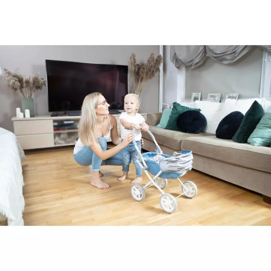 Vežimėlis lėlei SUSIE Pink