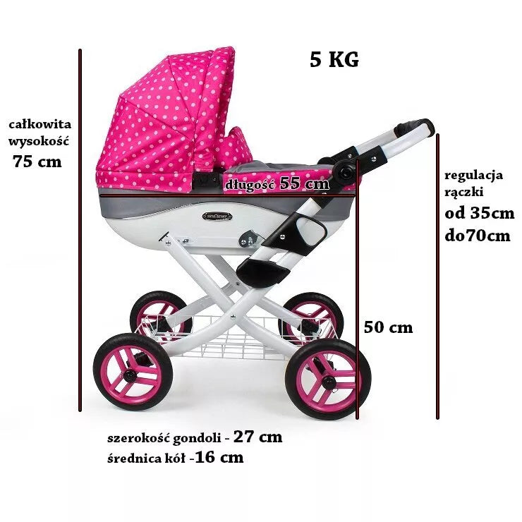 Vežimėlis lėlei LILY