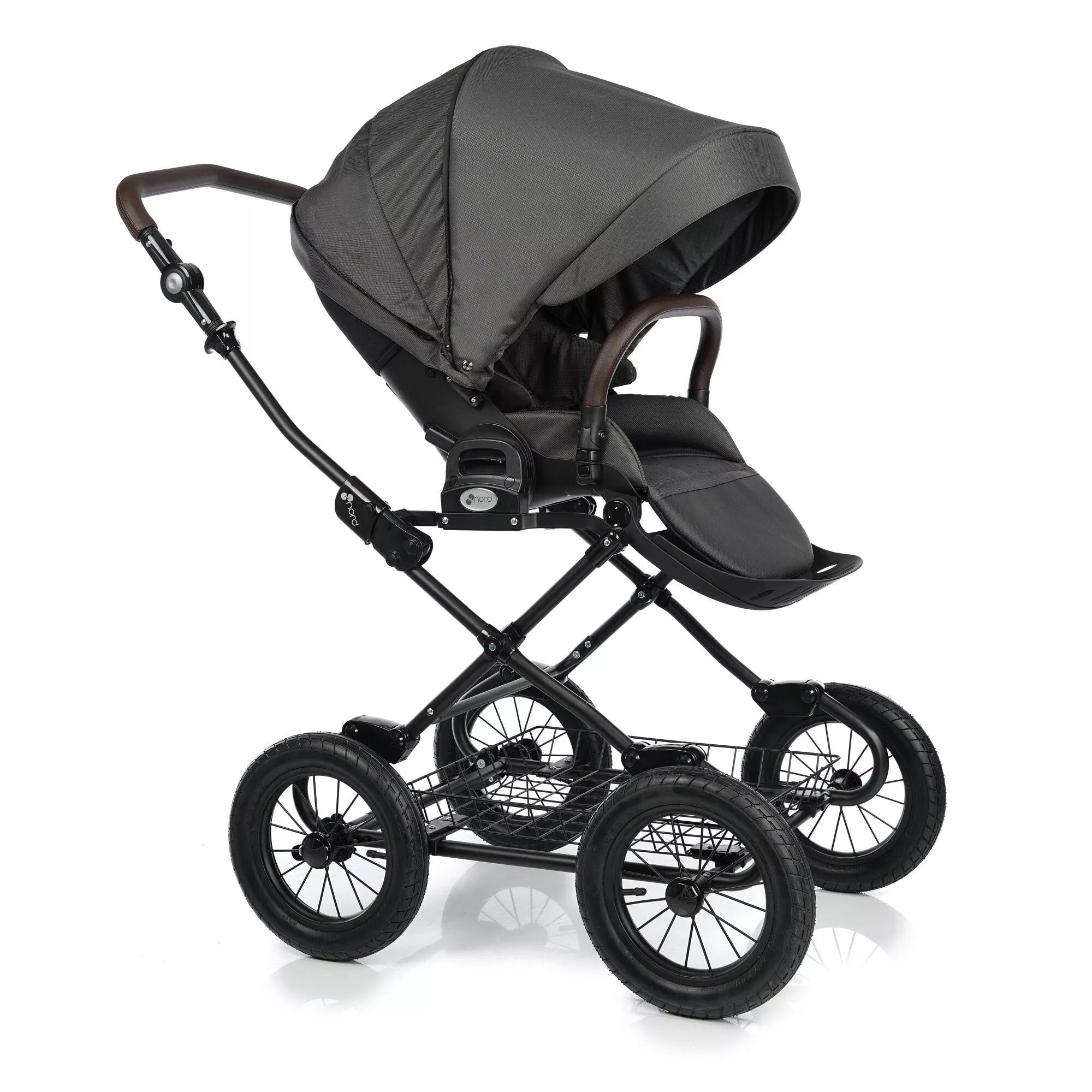 Vežimėlis Nord Comfort Plus Chassis 2in1, Forest Gray