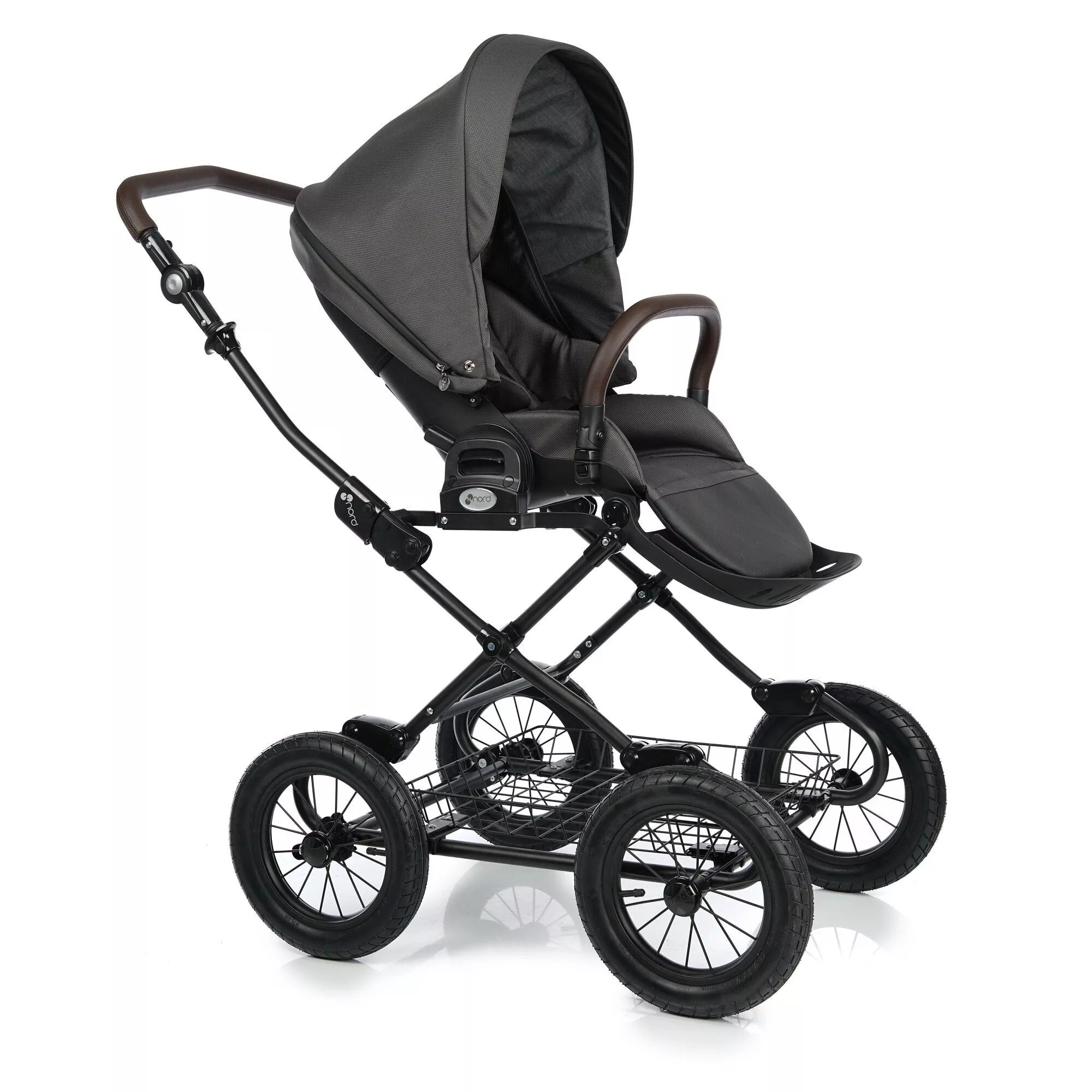 Vežimėlis Nord Comfort Plus Chassis 2in1, Forest Gray