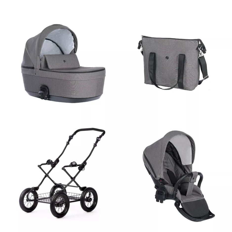 Vežimėlis Nord Comfort Plus Chassis 2in1, Shadow Grey